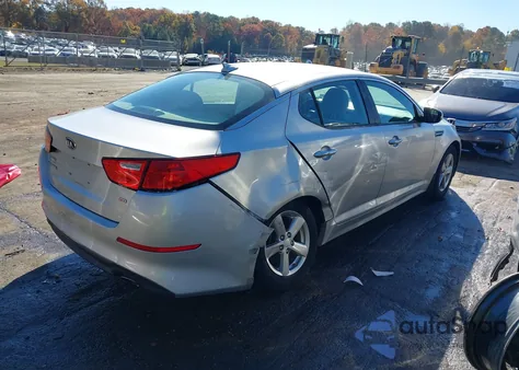2014 Kia Optima Lx from USA, damaged, VIN 5XXGM4A73EG307271